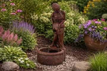 Arabella Concrete Water Fountain